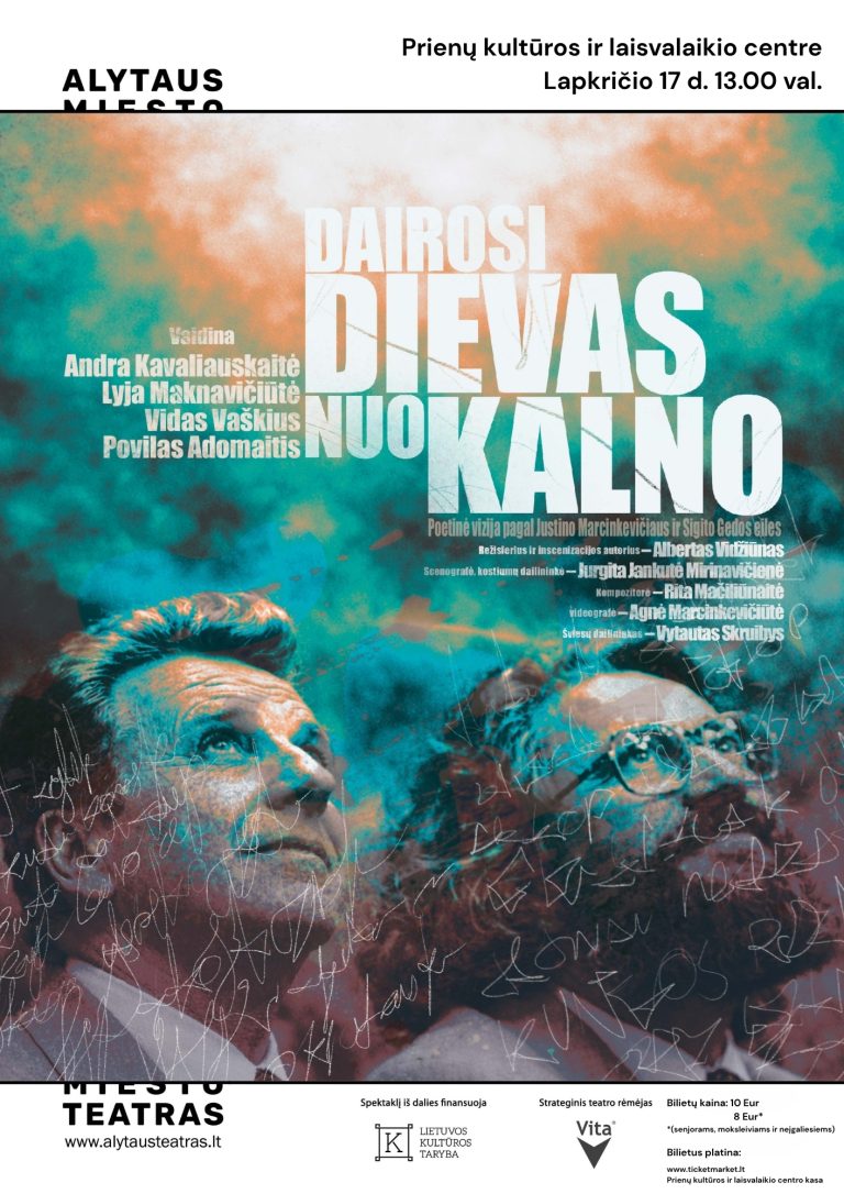 Spektaklis DAIROSI DIEVAS NUO KALNO | N-13